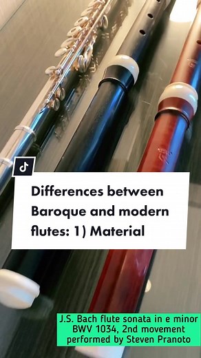 Baroque vs Modern Flutes: Contrasting Materials
