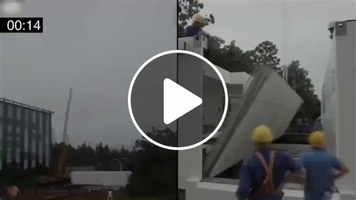 A timelapse showing how modular tech made a 10-story build possible in just 28 hours.. prefabricated units were stacked, bolted, and plugged in with incredible speed. - NewsBreak