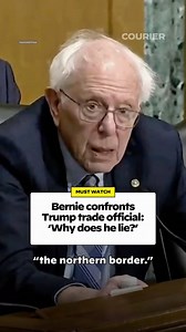 231K views · 16K reactions | Bernie (basically): Why is he so full of sh*t? Follow @couriernewsroom for all the news you need to survive — and fight back against — the Trump admin  | COURIER | Facebook