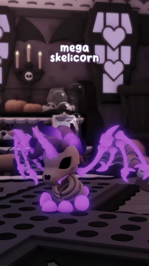 ⸝⸝ mega skelicorn! 🦄 ‎♡ i looove this. — ꒰ #adoptme ꒱ ‎♡ #fyp #adoptmeupdate #adoptmeroblox #kawaii
