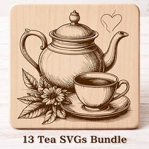 13 Tea SVG Bundle, Teacups and Teapots SVG, Tea Cup Designs, Kitchen Tea Decor, Signs Line Art Clipart Set, Tea Bar Decor, Kitchen - Etsy Canada