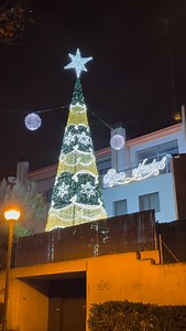 🎄Un clàssic que ja forma part del Nadal a #Badalona. A la Riera de Canyet, al seu jardí, el super arbre del Carlos torna a il·luminar les festes un any més. #Bdn #Totbadalona | Tot Badalona