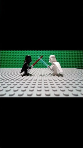 1v1 star wars fight #star #fight #67 #starwars #legotoys #stopmotion #lego
