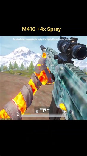 Bgmi 4.2 Update new M416 Spray 🔥 | Bgmi new update #shorts #bgmi #new #trending