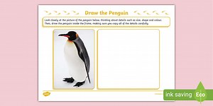 Draw the Penguin Art Activity