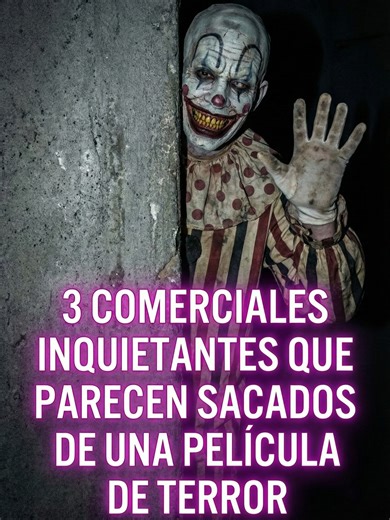 3 comerciales inquietantes 😨 Estos no son anuncios comunes. Aquí tienes 3 comerciales que cruzaron la línea y se volvieron perturbadores, inquietantes y francamente terroríficos. Imágenes que incomodan, mensajes extraños y finales que no olvidarás fácilmente. ⚠️ ¿Te atreves a verlos todos? #Cazadoresdelodesconocido #paranormal #fantasmas #videosdeterror #videosviralestiktok #videosdemiedo #videosvirales #terrorifico #terror #Cazadoresdelodesconocido #videosviralestiktok #paranormal#paranormal