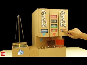 How to Make Coca Cola Soda Fountain Machine with 6 Different Drinks at Home