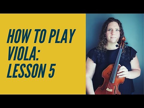 How to Play Viola: Lesson 5 // How to Hold the Bow, Creating a Perfect Bow Hold, Martele Bow Stroke