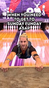 No need to go to great heights looking for discounted bowling, it’s right here 👀 Dive into endless fun today (and every Sunday!) when you hit the lanes with a great deal for unlimited bowling! Visit amf.com/specials to see if Sunday Funday is offered at a center near you. | AMF Bowling Co.