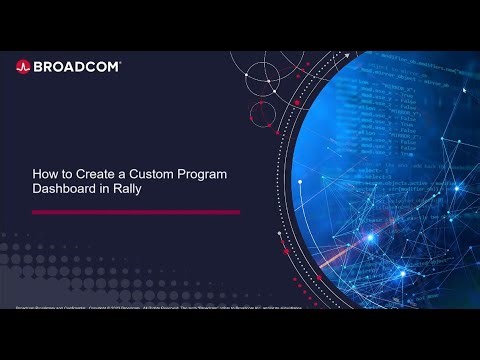 Rally: How to Create a Custom Program Dashboard