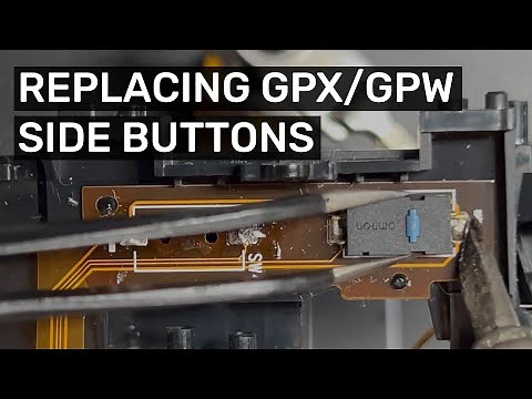 Replacing broken double clicking side buttons on a Logitech G Pro Superlight Wireless Gaming Mouse