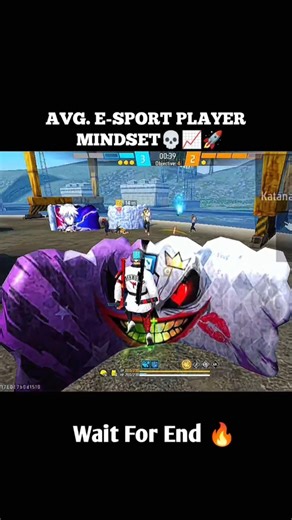 Free Fire AVG.ESPORT PLAYER MINDSET 🥱🎯🚀📈 #freefire #shorts