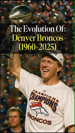 The Evolution of the Denver Broncos 🐎 | From Underdogs to Champions #nfl #denverbroncos @broncos ​
