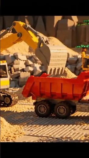"sand mine" #lego #minecraft