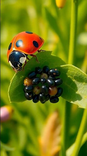 The Shocking Transformation of a Ladybug 🐞😱