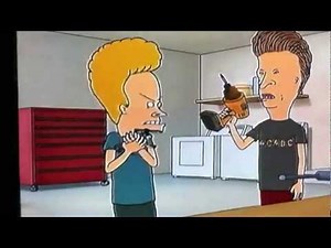Huhuh Beavis screwed his hand!
