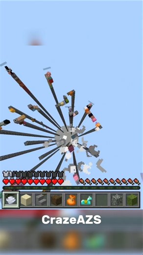 Getting Wind Charges as a Mace user... #minecraft #shorts #gaming