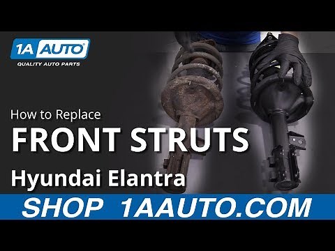 How to Replace Front Struts 07-10 Hyundai Elantra