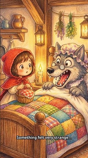 Little Red Riding Hood and the Big Bad Wolf#bedtimestories #storiesforkids #story #kids #kidsstories