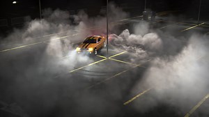 Tire Burn Houdini Simulation