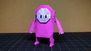 Fall Guys折り紙のおりかた