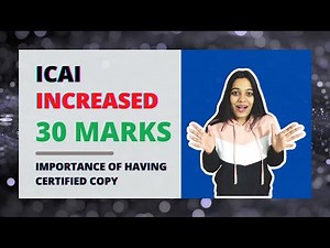 How to apply for certified copies in Rs.10 for CA/CS/CMA students | Importance