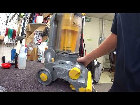 Dyson dc07 The 1st US market Dyson upright vacuum Overview and Tune up