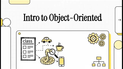 object oriented programming in Python. A programming paradigm that structures programs by bundling related properties and behaviors into individual objects Let's learn to code together #coding #womenintech #programming