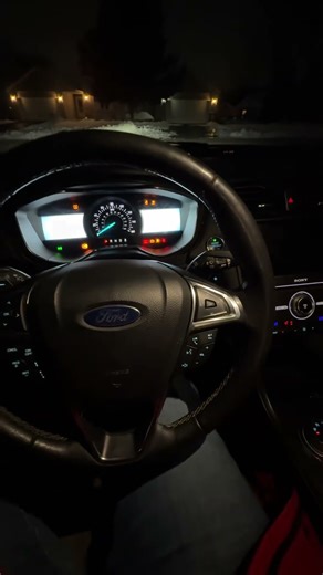 Ignition Start 2017 Ford Fusion Sport Night