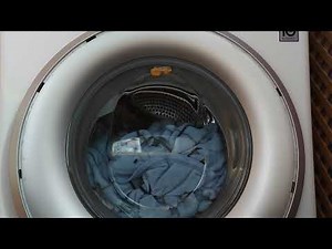 LG washing machine spin in service cycle complet
