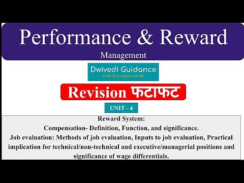 4 | Performance and Reward Management, Compensation, Job Evaluation, Method of Job Evaluation, wage