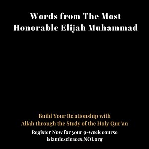 2.1K views · 95 reactions | Join us on July 21st for the ISC Qur'an Recitation and Memorization Course! “ The Honorable Elijah Muhammad stated, in a Table Talk, you can learn more of self in Arabic than you could in English, even though you were grown up in English .” To register visit: IslamicScinces.NOI.org #Islam #Quran #IslamicSciences #QuranByHeart❤️ #Muhammad #Farrakhan #QuranStudy #ImamMuhammad #NationofIslam | Imam Sultan Rahman Muhammad | Facebook