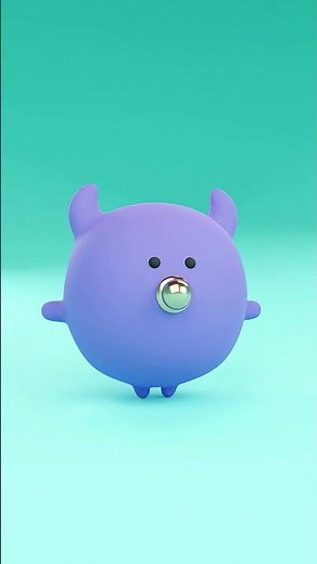 キャラクター👿 #3dcg #blender #b3d #blender3d #tutorial