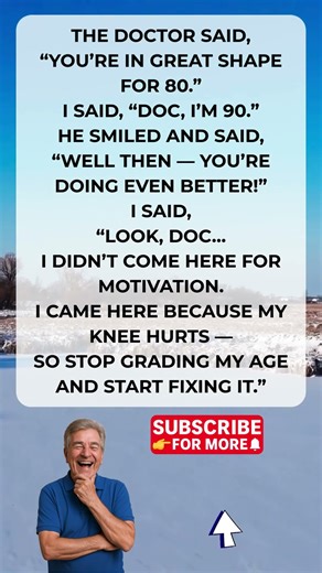 Grandpa at the Doctor — Brutally Honest Comeback 😅