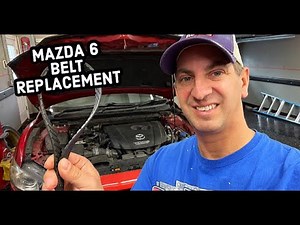 2014-2021 Mazda 6 2.5 Serpentine Belt Replacement