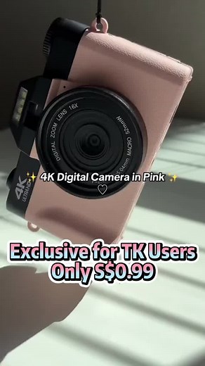 4K HD Digital Video Camera Digital Zoom WIFI Camera