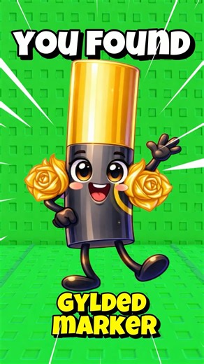 How to get Gylded Marker🌟Find the Marker 👀📝🔍Roblox 💫