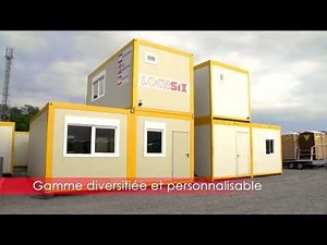 Modules habitables, containers bureaux, assemblage de modules habitables