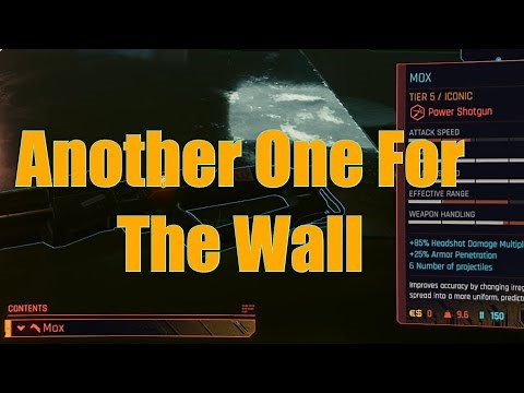 Cyberpunk 2077 | How to Get New Iconic Shotgun Mox in 2.0