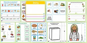 Top Ten Food Activity Pack