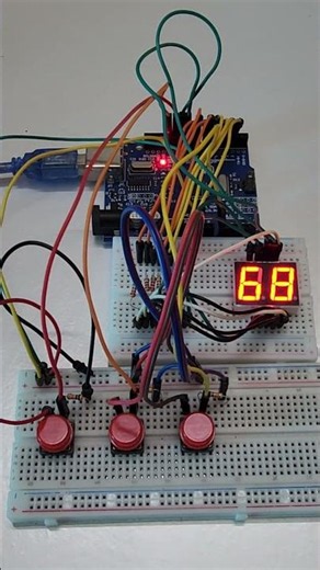 DIY Counter Clock That Can START-STOP-RESET | Arduino Tutorial