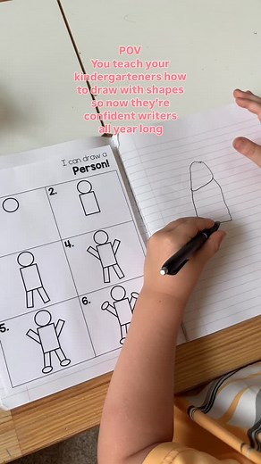 Comment DRAW for the link to my Illustration Unit AND Shape Stories mentor text! 🎨 TEACH ILLUSTRATION INTENTIONALLY 🎨 If your students skip details, use the same 2 colors every time, or leave the page half blank — this unit is for YOU. ⭐️ Learn to draw with shapes ⭐️ Add hairstyles and facial expressions ⭐️ Use creative and accurate colors ⭐️ Fill the entire picture with meaning We have to go slow now to go fast later. Strong illustrations lead to stronger stories. ✨ Want it all? Grab the full