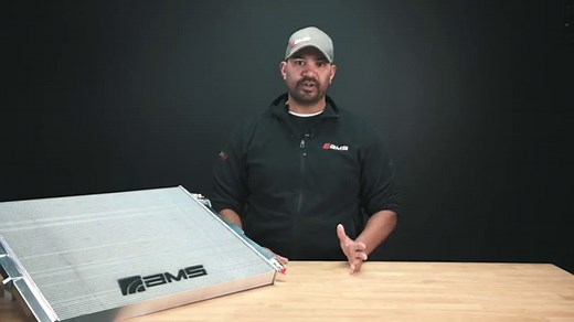 AMS Performance Toyota GR Supra Heat Exchanger - AMS Performance