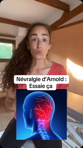 82K views · 9.5K reactions | Je te montre un exercice qui vient créer de l’ouverture à la base de ton crâne pour soulager et prévenir les crises de névralgies d’Arnold. | KinéMargaux | Facebook