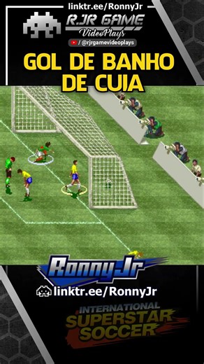 ⚽🚿 Gol de banho de cuia | #México 🇲🇽 #ISS #SNES #SuperNintendo #InternationalSuperstarSoccer