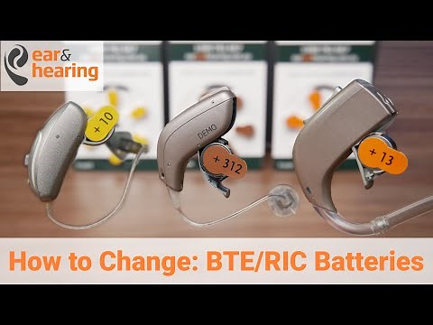 How to Change Behind the Ear Hearing Aid Batteries (Oticon, Phonak, Signia, Widex, Starkey...)