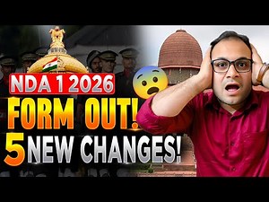ALERT 📢 UPSC NDA 1 2026 Notification OUT | No Of SEATS Decreased 😭