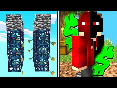 My NEW Mob Grinder Makes MILLIONS OVER NIGHT on Minecraft Skyblock Server!! (TalonMC)