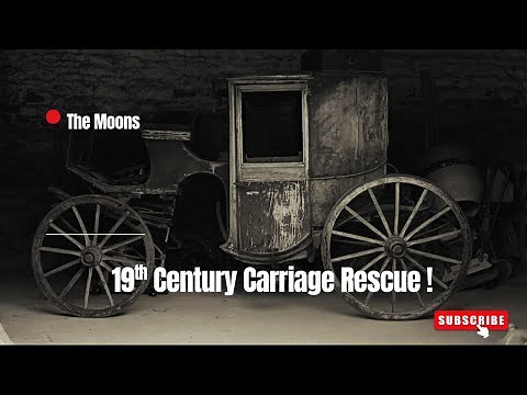 “Moving a Fragile 19th Century Carriage!” The Restoration Begins .. ‪@ThePethericks‬