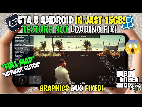 How To Fix Missing Texture In GTA 5 | Loss/Map Not Loading | GTA V Mobile Map Not Show Problem Fix